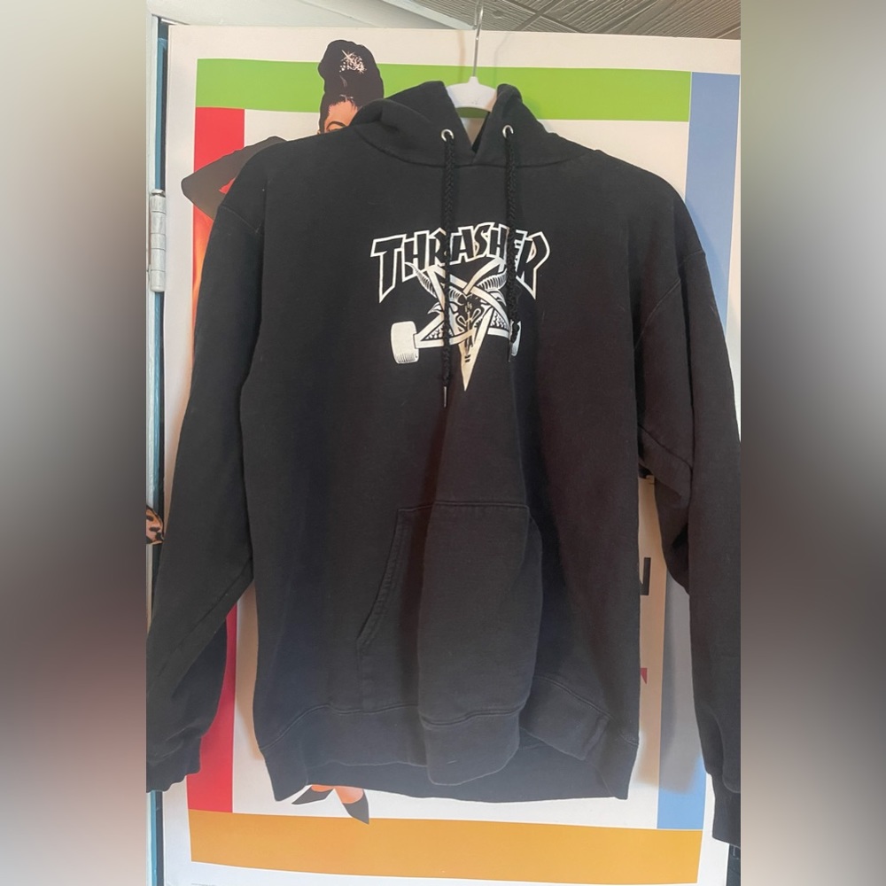 Thrasher skate goat hoodie